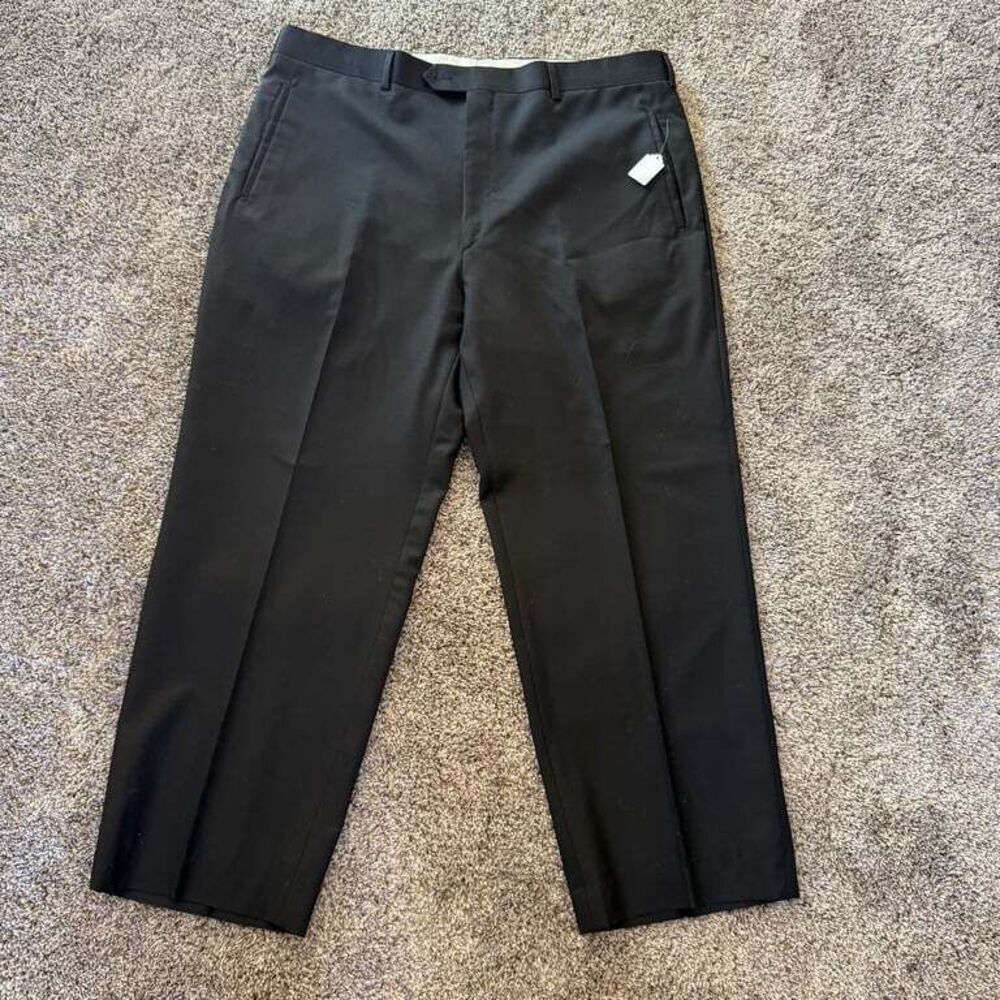Giorgio Sanetti Men's Wool Dress Pants Size 40S Career Business Preppy